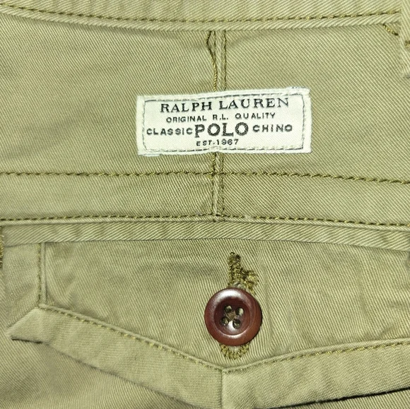 Polo Ralph Lauren Men's Olive Cargo Shorts - Picture 16 of 16
